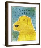 Lab (yellow)-John Golden-Framed Giclee Print
