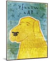 Lab (yellow)-John Golden-Mounted Giclee Print