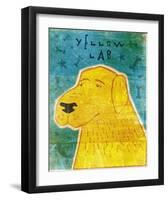 Lab (yellow)-John W^ Golden-Framed Art Print