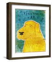 Lab (yellow)-John W^ Golden-Framed Art Print