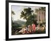 Laban Searching for the Idols, 1647-Laurent de La Hyre-Framed Giclee Print