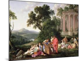 Laban Searching for the Idols, 1647-Laurent de La Hyre-Mounted Giclee Print