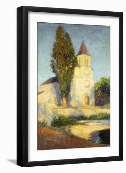 Labastide du Vert Church, Eglise de Labastide du Vert-Henri Martin-Framed Giclee Print