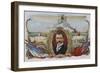 Label Depicting Mr. Bleriot's First Flight across the Channel-null-Framed Giclee Print