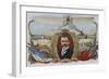 Label Depicting Mr. Bleriot's First Flight across the Channel-null-Framed Giclee Print