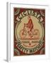 Label for Ciclista Safety Matches-null-Framed Giclee Print