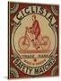 Label for Ciclista Safety Matches-null-Stretched Canvas