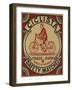 Label for Ciclista Safety Matches-null-Framed Giclee Print