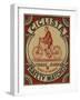 Label for Ciclista Safety Matches-null-Framed Giclee Print