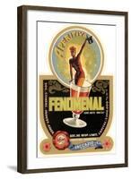 Label for Fenomenal Apertif-null-Framed Art Print