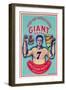 Label for Giant Brand Broom-Found Image Press-Framed Giclee Print