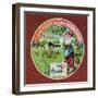 Label for 'Le Perrette Camembert', Made in Authou, Normandy-null-Framed Giclee Print