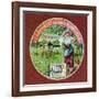 Label for 'Le Perrette Camembert', Made in Authou, Normandy-null-Framed Giclee Print