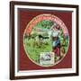 Label for 'Le Perrette Camembert', Made in Authou, Normandy-null-Framed Giclee Print