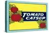 Label for Tomato Catsup-null-Stretched Canvas