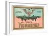 Label for Yugoslavian Wine-null-Framed Art Print