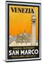 Label from the Albergo and Ristorante San Marco, Venice, Italy-null-Mounted Photographic Print