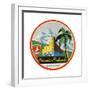 Label, Hotel at Granada-null-Framed Giclee Print