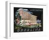 Label, Hotel Orselina, Locarno, Switzerland-null-Framed Art Print