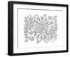 Label Pattern 2-Neeti Goswami-Framed Art Print