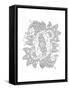 Label Pattern 4-Neeti Goswami-Framed Stretched Canvas