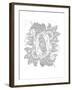 Label Pattern 4-Neeti Goswami-Framed Art Print