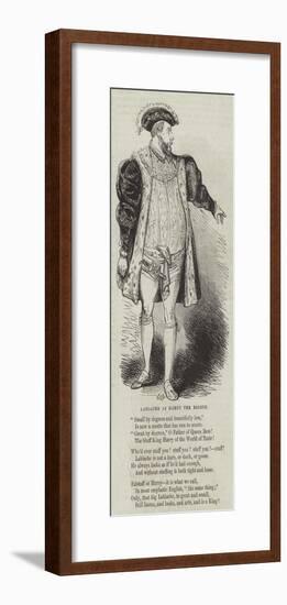 Lablache as Harry the Eighth-null-Framed Giclee Print