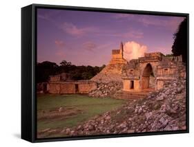 Labna, The Americas, Maya, Yucatan, Mexico-Kenneth Garrett-Framed Stretched Canvas