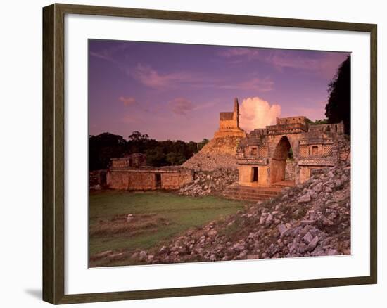 Labna, The Americas, Maya, Yucatan, Mexico-Kenneth Garrett-Framed Photographic Print