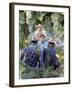 Labor Activist Cesar Chavez Talking in Field with Grape Pickers of United Farm Workers Union-Arthur Schatz-Framed Premium Photographic Print