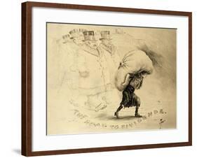 Labor Cartoon-null-Framed Giclee Print