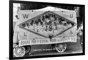 Labor Day Parade, 1910-Science Source-Framed Giclee Print