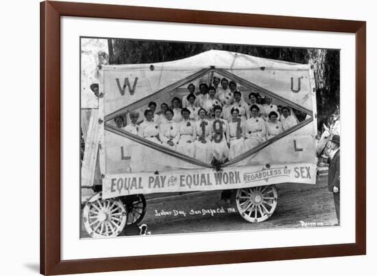 Labor Day Parade, 1910-Science Source-Framed Giclee Print