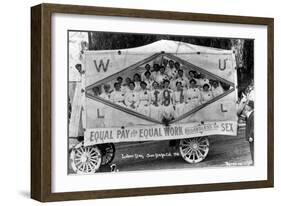 Labor Day Parade, 1910-Science Source-Framed Giclee Print