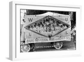 Labor Day Parade, 1910-Science Source-Framed Giclee Print