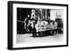 Labor Day Parade Float Photograph - New York, NY-Lantern Press-Framed Art Print