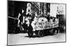 Labor Day Parade Float Photograph - New York, NY-Lantern Press-Mounted Art Print