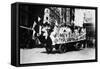 Labor Day Parade Float Photograph - New York, NY-Lantern Press-Framed Stretched Canvas