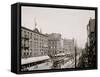 Labor Day Parade, Main St., Buffalo, N.Y.-null-Framed Stretched Canvas