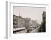 Labor Day Parade, Main St., Buffalo, N.Y.-null-Framed Photo