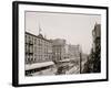 Labor Day Parade, Main St., Buffalo, N.Y.-null-Framed Photo