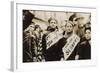 Labor Day Parade of Jewish Girls-null-Framed Premium Giclee Print