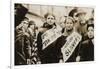 Labor Day Parade of Jewish Girls-null-Framed Art Print