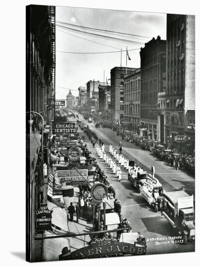 Labor Day Parade, Tacoma, WA, 1919-Marvin Boland-Stretched Canvas