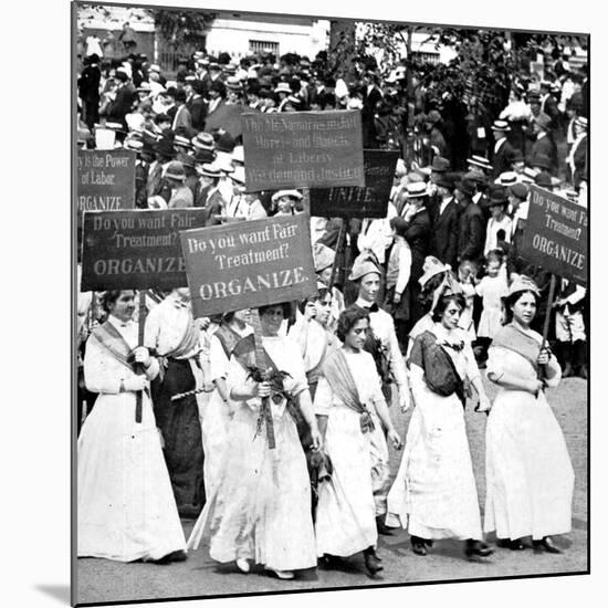 Labor Day Parade, Women's Suffrage, 1912-Science Source-Mounted Giclee Print