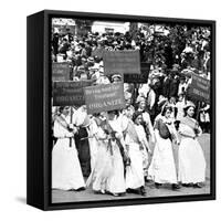 Labor Day Parade, Women's Suffrage, 1912-Science Source-Framed Stretched Canvas