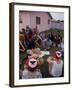 Labor Organizer Cesar Chavez Speaking W. Striking Grape Pickers in Delano-null-Framed Premium Photographic Print