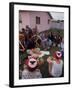 Labor Organizer Cesar Chavez Speaking W. Striking Grape Pickers in Delano-null-Framed Premium Photographic Print