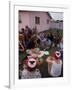 Labor Organizer Cesar Chavez Speaking W. Striking Grape Pickers in Delano-null-Framed Premium Photographic Print