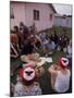 Labor Organizer Cesar Chavez Speaking W. Striking Grape Pickers in Delano-null-Mounted Premium Photographic Print